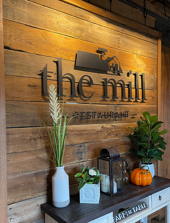 Logo Design - The Mill Restaurant